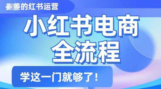 小红书电商全流程，精简易懂，从入门到精通，学这一门就够了-牛马集中营
