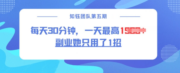 副业她只用了1招，每天30分钟，无脑二创，一天最高1.5k-牛马集中营
