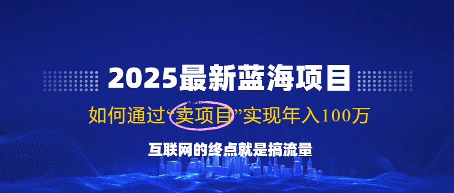 （14305期）2025最新蓝海项目，零门槛轻松复制，月入10万+，新手也能操作！-牛马集中营